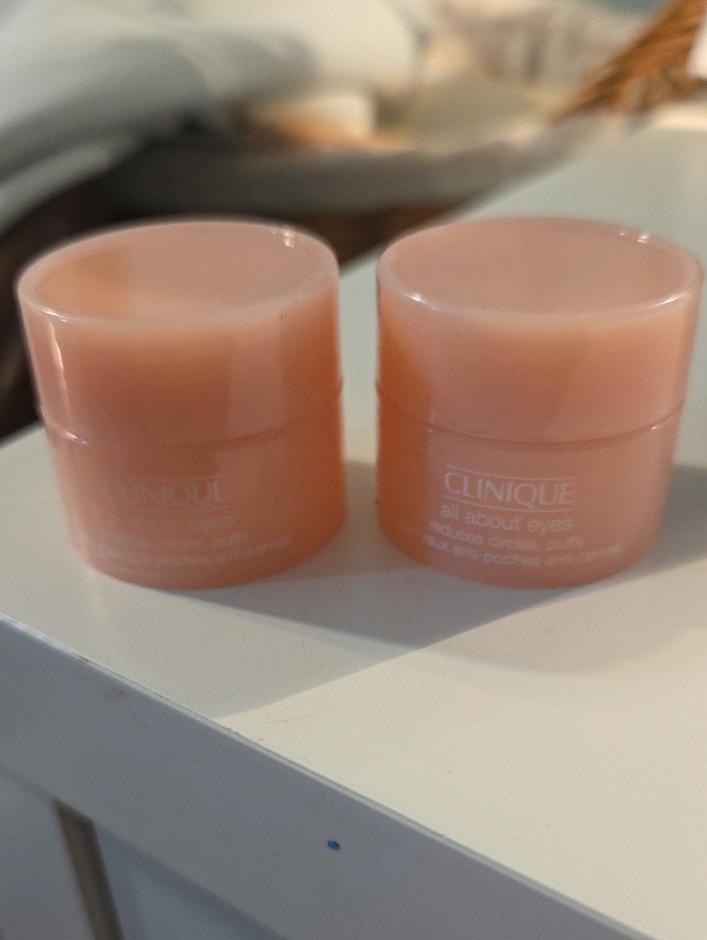 2 Clinique All About Eyes Cream New